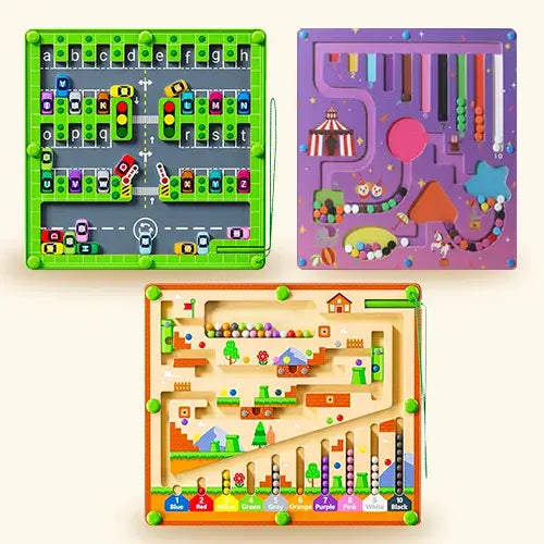 Aventura cerebral Montessori MagnaMaze™