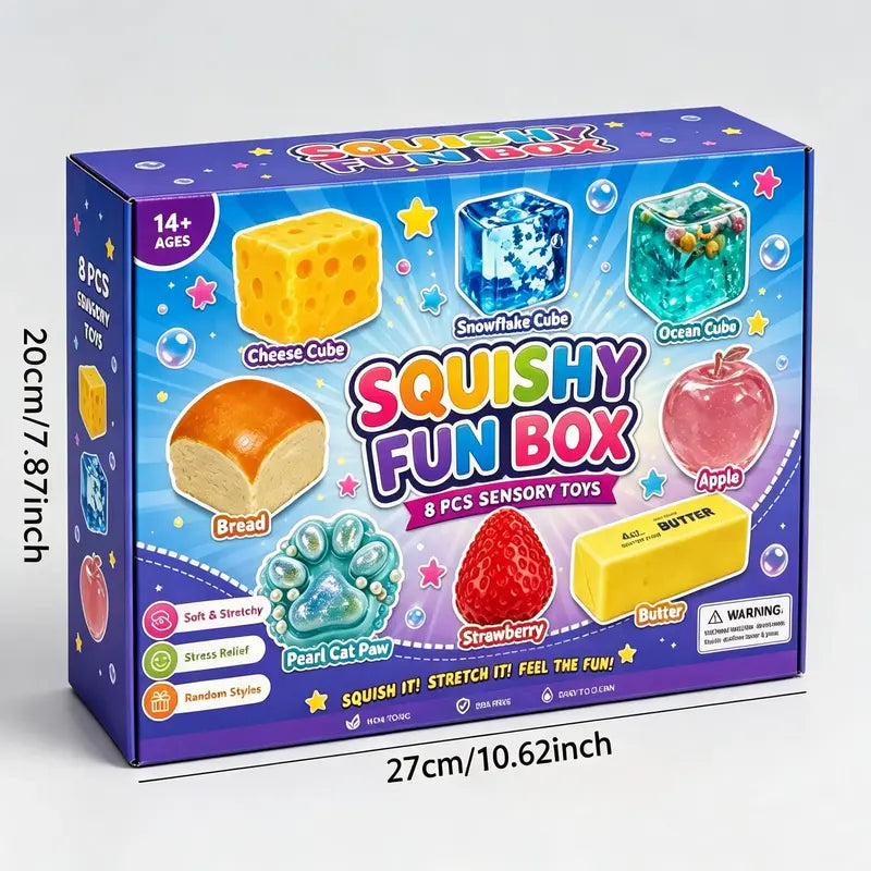 Squishy Fun Box (8 pcs)
