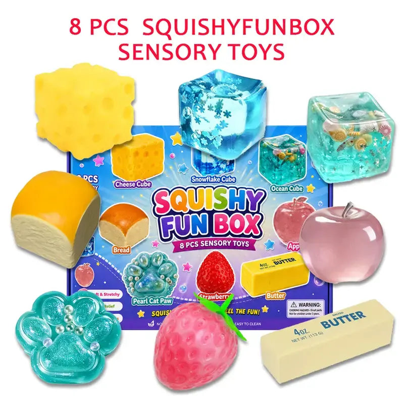 Squishy Fun Box (8 pcs)