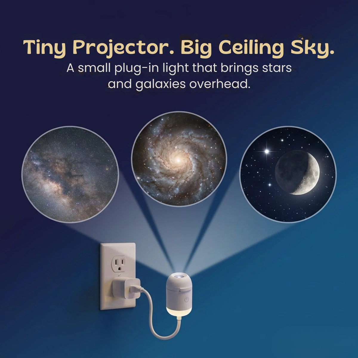 GalaxyGlow™ Slide Projector Night Light – 5