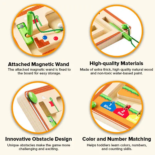Aventura cerebral Montessori MagnaMaze™