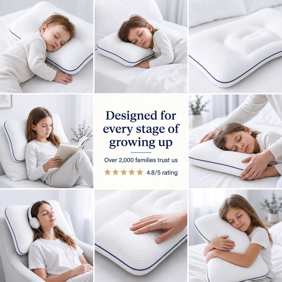 SleepFit™ Kids' Posture Pillow – 10
