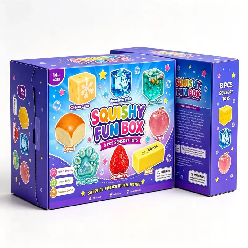 Squishy Fun Box (8 pcs)