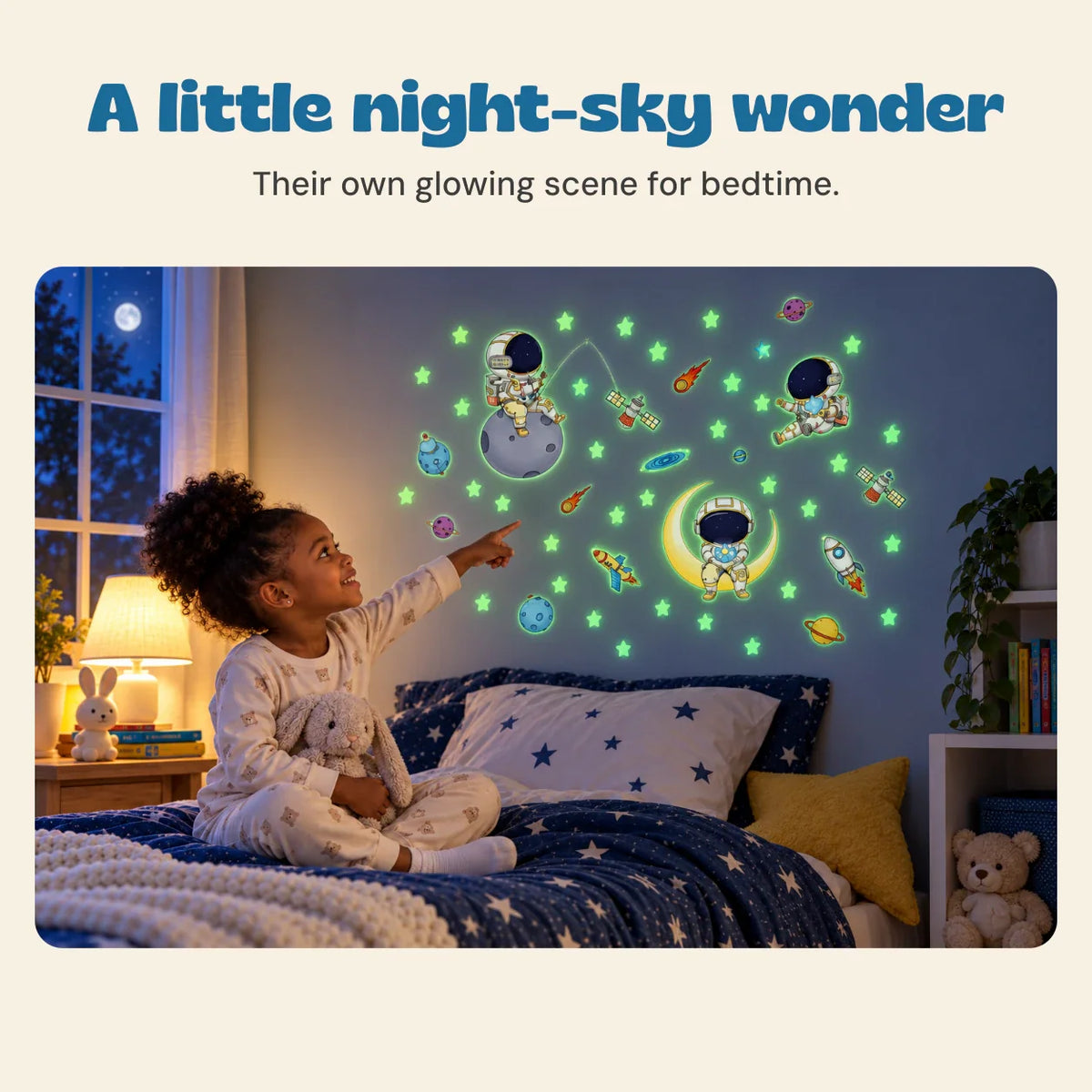 Astronaut Night Glow Stickers – 2