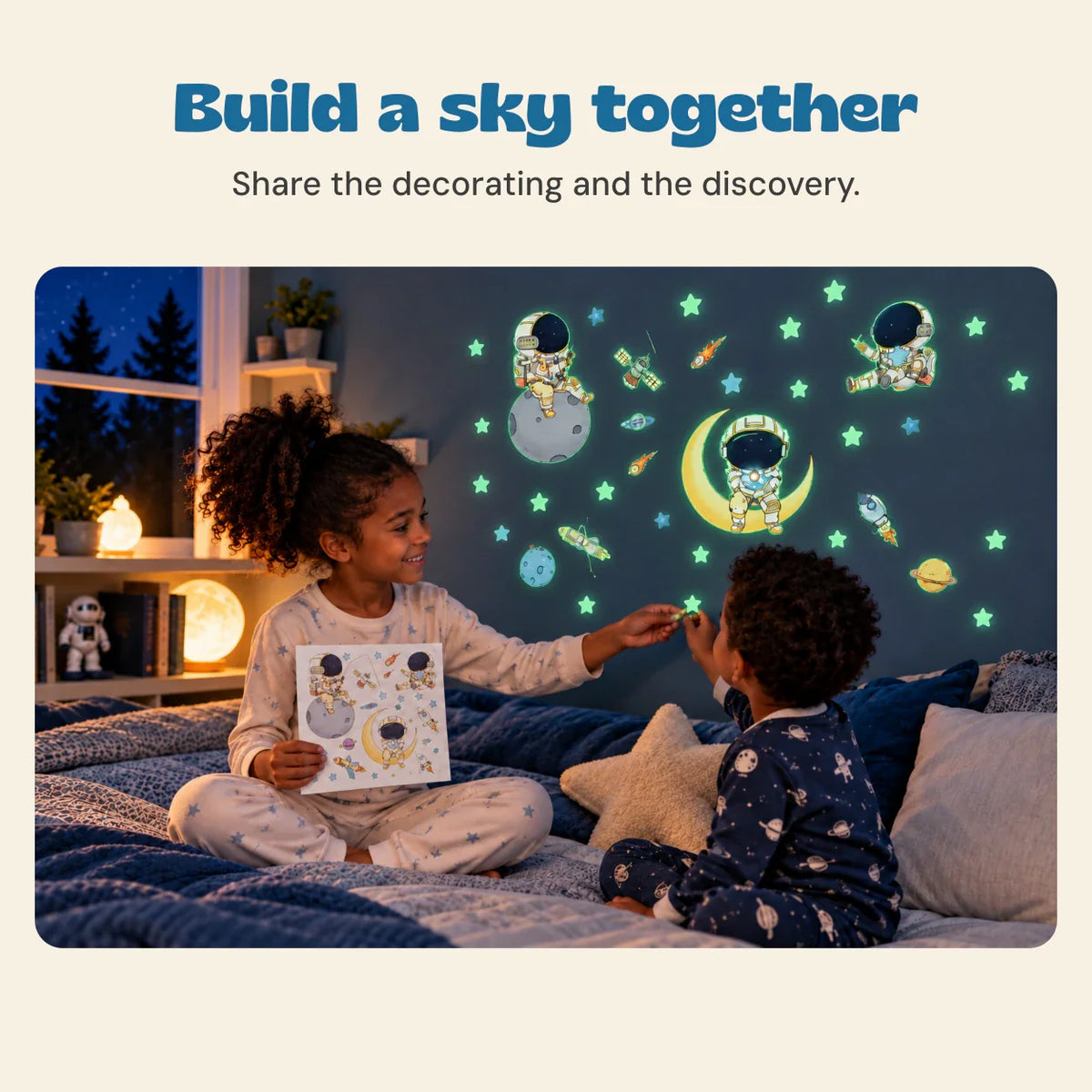 Astronaut Night Glow Stickers – 7