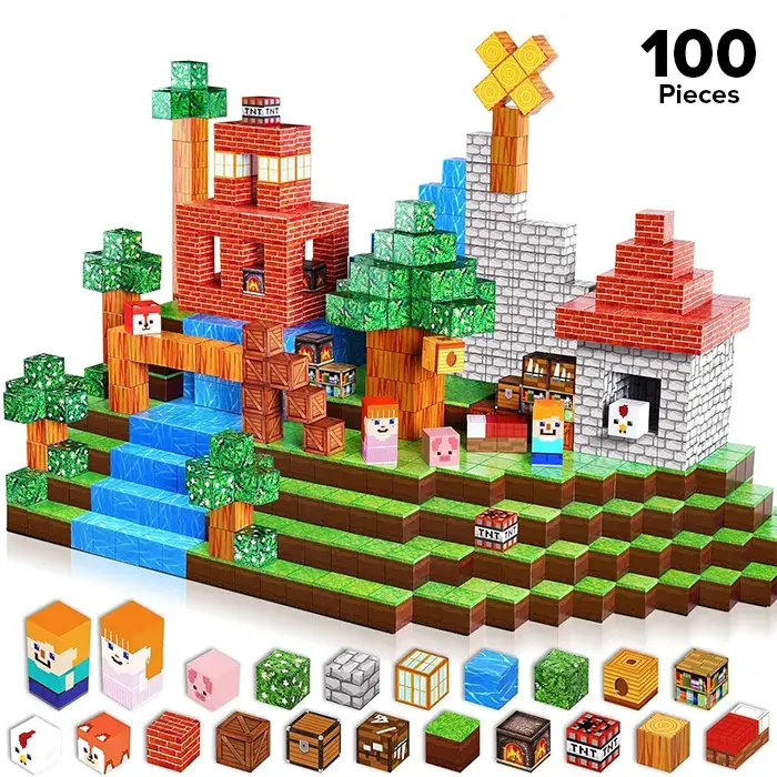 Bricki Magnetic Building Blocks Creative Set
