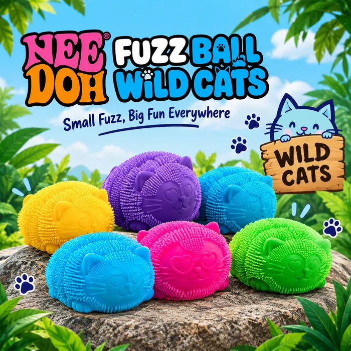 NeeDoh Fuzz Ball Wild Cats – 11