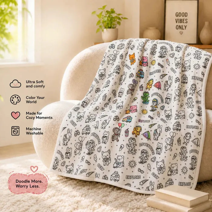 Doodle & Chill Blanket
