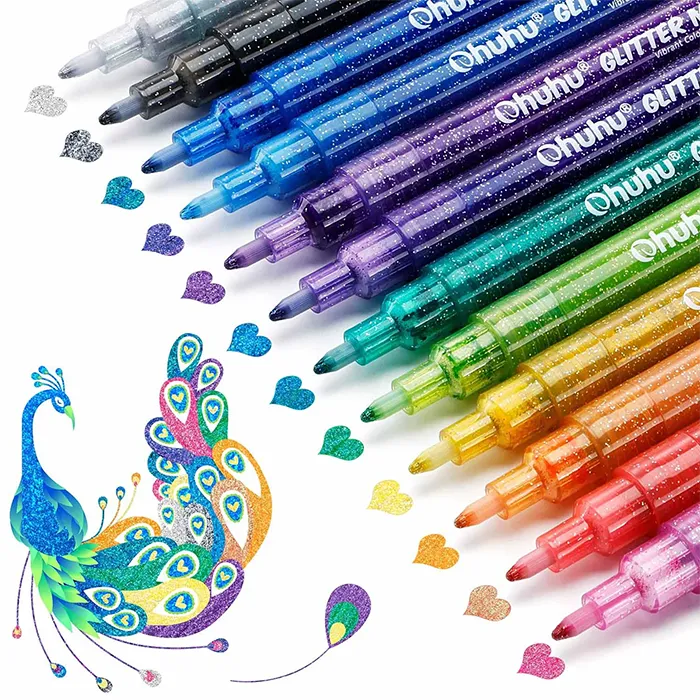 Sparkle & Shine Glitter Markers Set