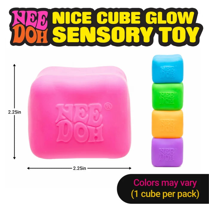 Nee Doh Nice Cube Glow