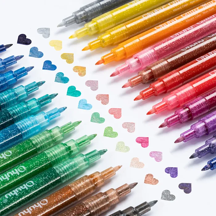 Sparkle & Shine Glitter Markers Set