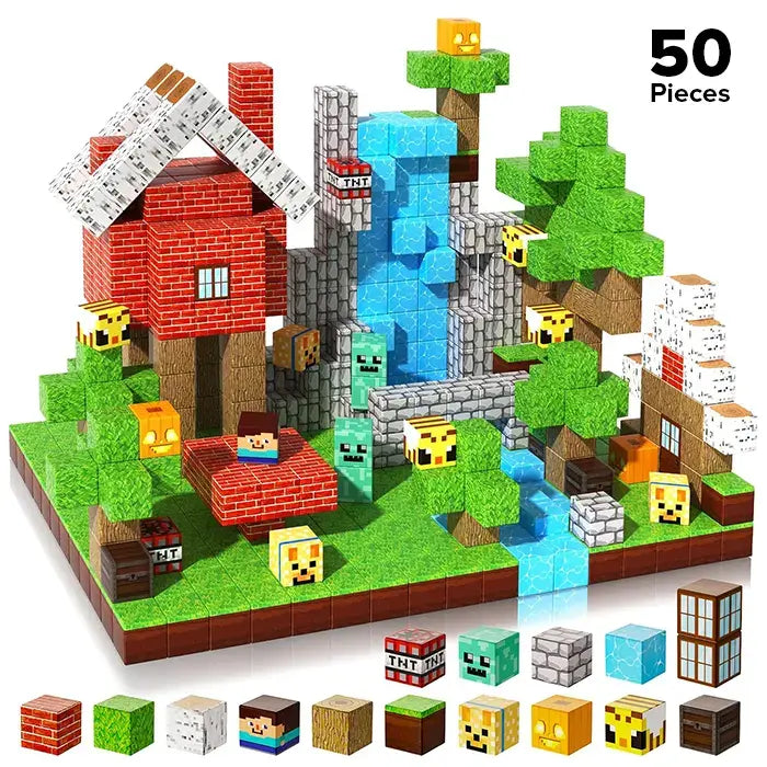 Bricki Magnetic Building Blocks Creative Set