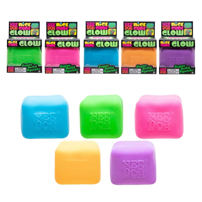 Nee Doh Nice Cube Glow