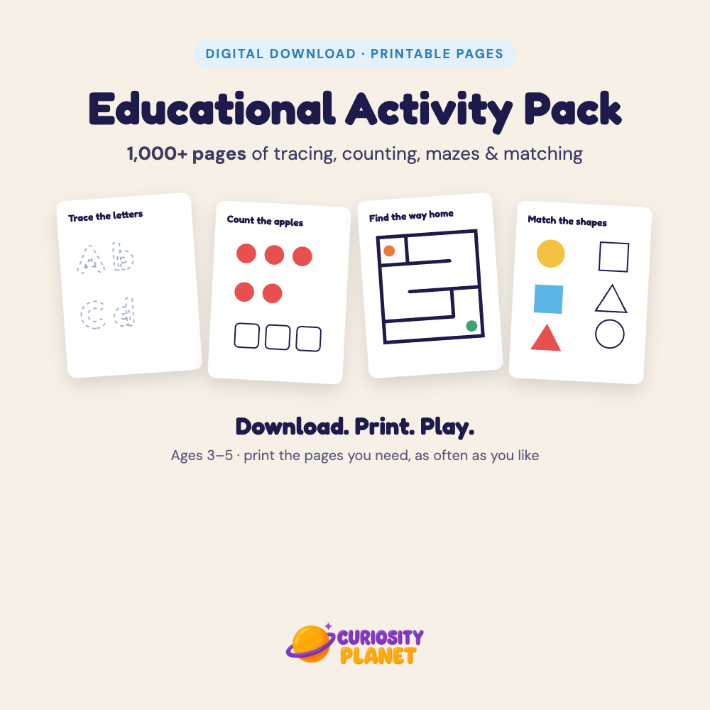 Educational Activity Pack 1,000+ Pages
