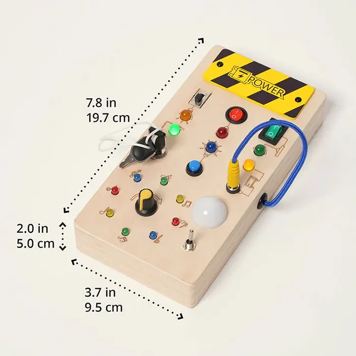 Interruptor de madera Montessori