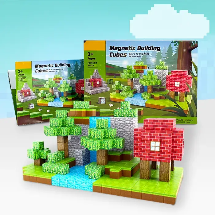 Bricki Magnetic Building Blocks Creative Set