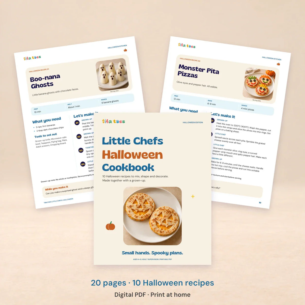 Little Chefs Halloween Cookbook